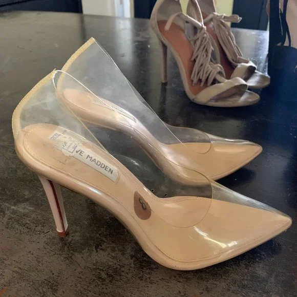 Clear Pumps - Steve Madden - Picture 6 of 7